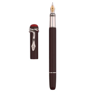 

Moonman F9 Smooth Writing Office School Metal Pen Ink Absorbing Stationery Snake Spider Student Business Luxury Classic Gifts