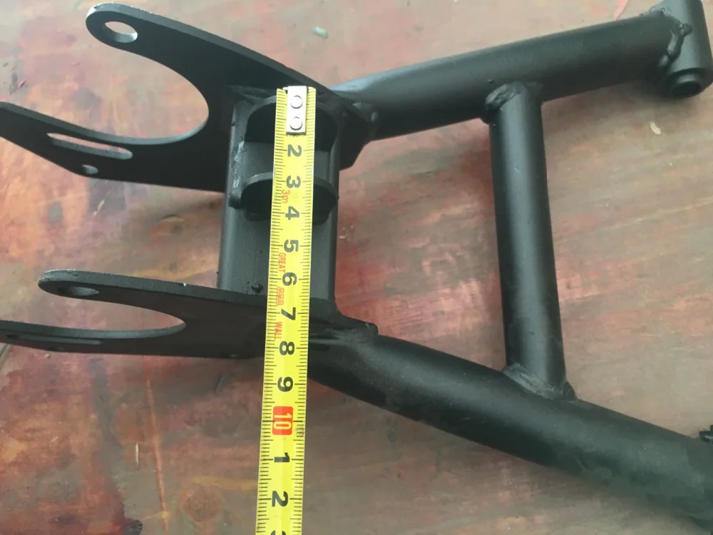 DIY четыре колеса картинг детская коляска ATV UTV Звездочка диск ротор тормоз 71 см задний мост с маятником поворотный рычаг вилка