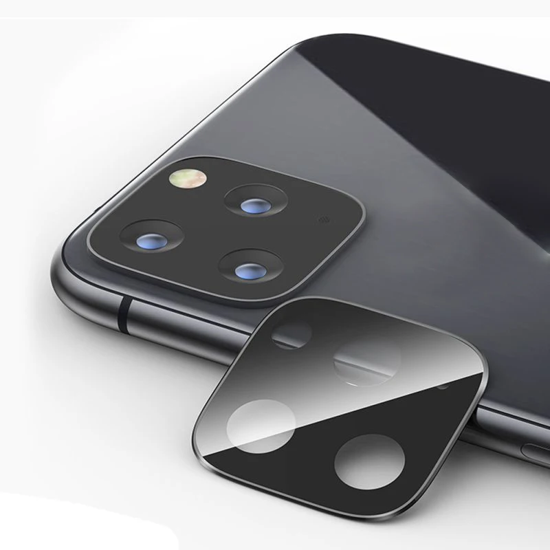 Защитное стекло для iPhone 11 Pro X XS Max, пленка для объектива камеры, Защита экрана для Apple iPhone11 Pro Max, алюминиевый чехол