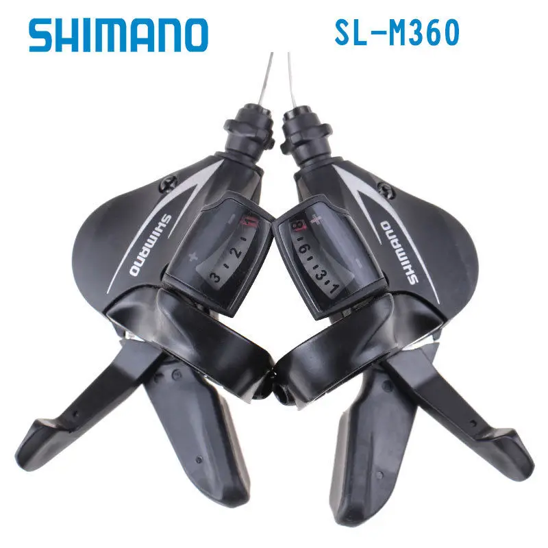 Shimano Acera SL-M360 M360 8 скоростей набор триггеров 3X8 w/внутренний кабель Left-3s Right-8s