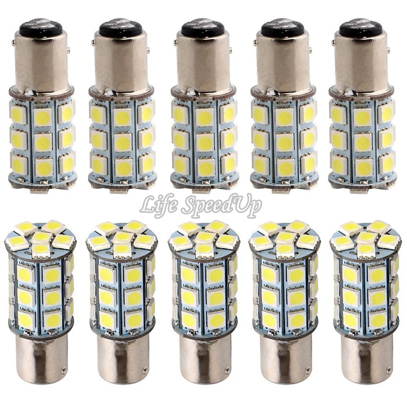 Автоматический универсальный 1157 BAY15D BA15D 5050 27SMD супер яркий Автомобильный