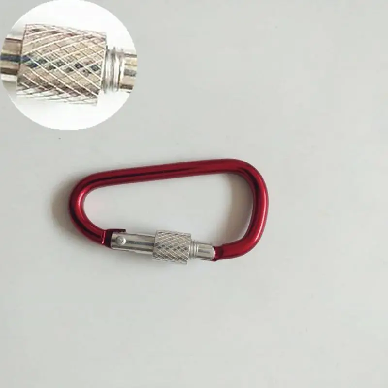 Fishing Lock Clasp Portable Anti-rust Aluminum Alloy Wheel Reel Stake Live Fish Locks Clips For Saltwater Freshwater