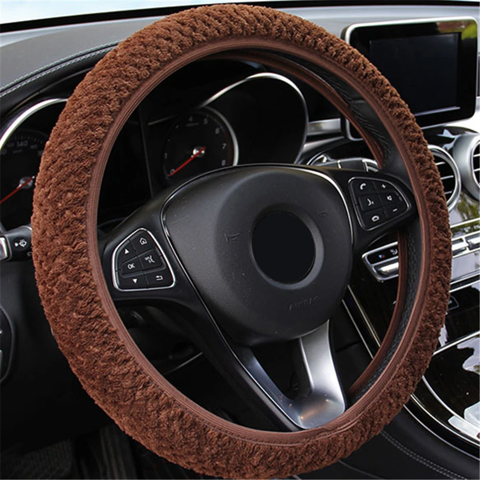 Universal Car Steering Wheel Cover For Fiat 500 500X 500L 500E Abarth Bravo  Panda Punto Freemont Stilo Egea Auto Accessories - AliExpress