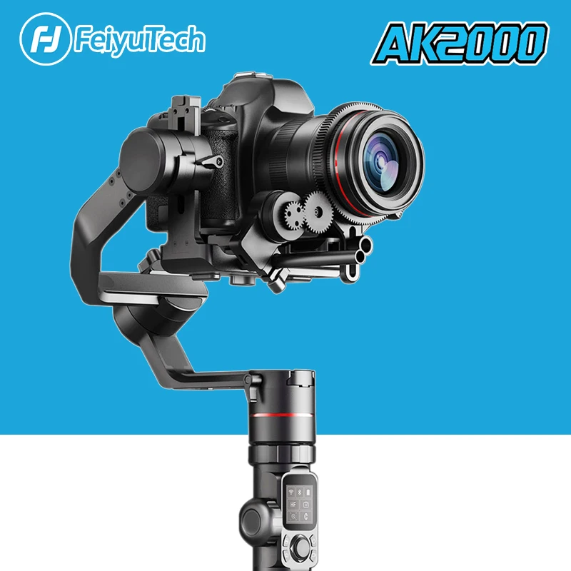 Оригинальный в наличии FeiyuTech AK2000 ручной шарнирный 3 осевой стабилизатор для