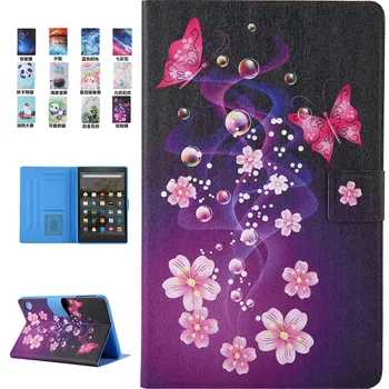 

Tablet Case for Amazon Kindle Fire HD 8 2020 10th 8 inch Flip Stand Funda Capa Cover for Kindle Fire HD 8 Plus 2020 Tablet Coque