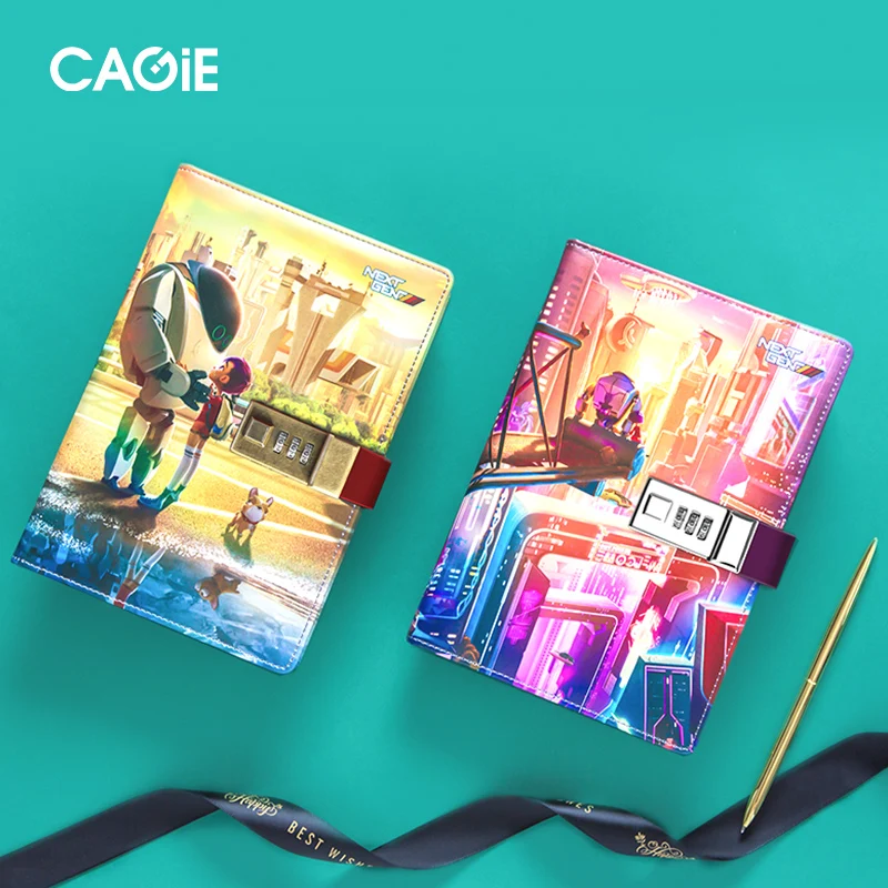 

2020 Agenda Planner Cloth PU Leather Color Change Codebook Notebook A5 Anime Journals Notebooks Diary Book Business Notepads