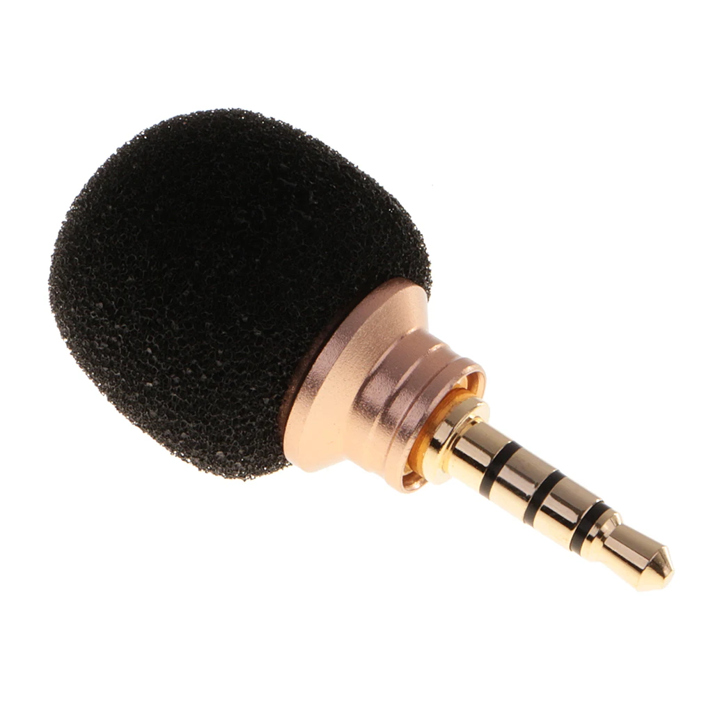 Mini Stereo Microphone 3.5mm Mic for Laptop Notebook Mobile Cell Phone