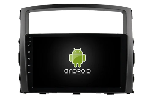 " Android 9,0 Pie OS автомобильный мультимедийный gps радио для Mitsubishi Pajero 2006- со встроенным цифровым сигнальным процессором(DSP