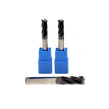 

LIVTER 4 Flutes Carbide Square End Mill CNC Milling Cutter Cutting Tools