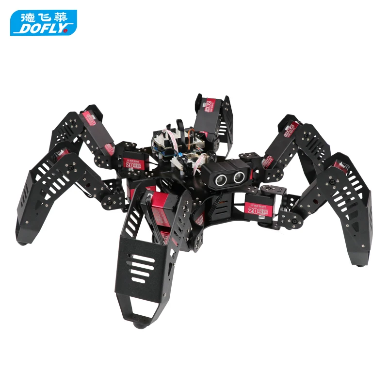 US $526.05 SixFoot Spider Robot DIY Development Kit CR6 Mobile Phone Remote Control Control Bionic Teaching