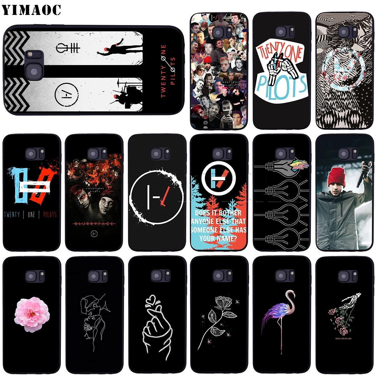 Чехол YIMAOC Twenty One Pilots Tyler Joseph для Samsung Galaxy A10s A20s A30s A40s A50s Note 10 Plus A2 J4 J6 J7 J8 Core Prime |