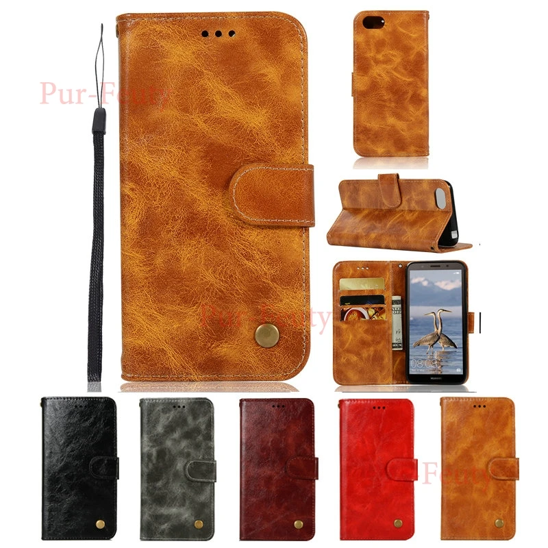 Чехол для huawei Y5 Prime 2018 DRA L21 LX2 L22 5 45 '駀 Защитный смартфон с откидной крышкой