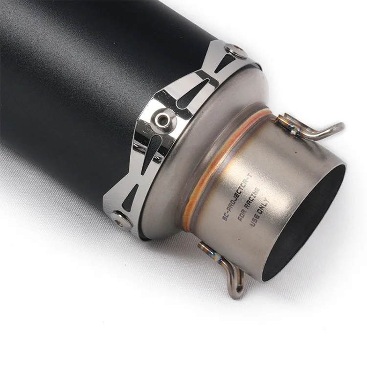 Motorcycle Suitable for Honda CBR300 500 Yamaha R15 FZ1 FZ8 Y15 Modified SC Exhaust Pipe
