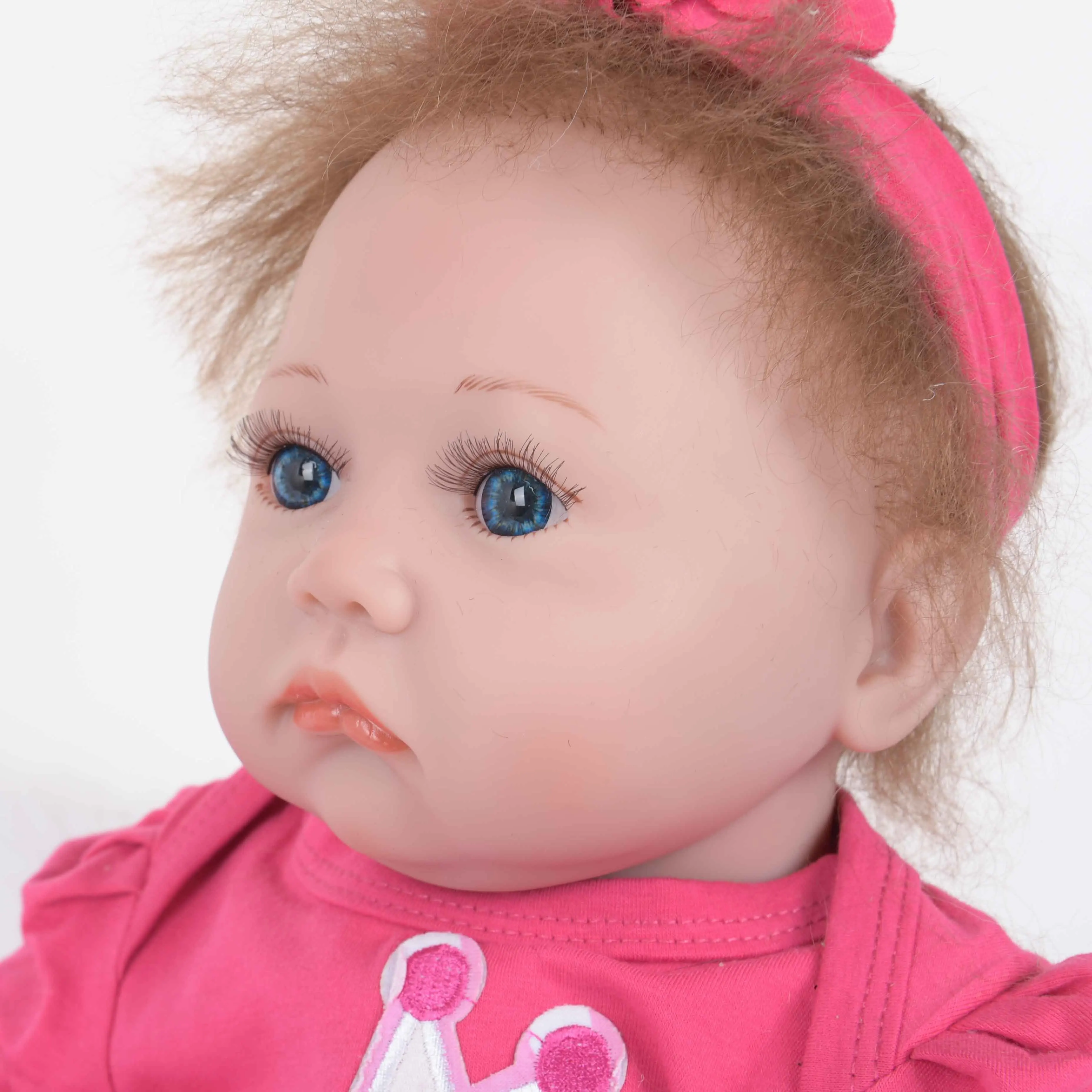 22 дюйма Reborn Baby Kids День рождения Рождественский подарок кукла для девочек реалистичный мягкий силиконовый живой Reborn Baby Doll для детских игрушек