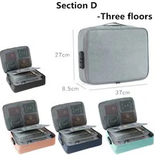 Многофункциональная сумка для удостоверения личности большой емкости, семейная сумка для хранения D