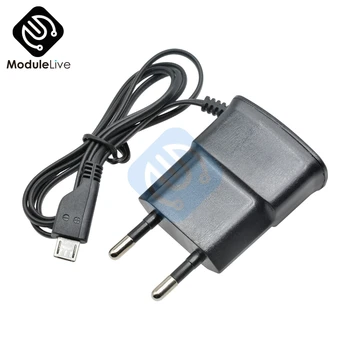 

EU Plug 5V Fast Charging Micro USB Charger Adapter For Samsung HTC LG Sony Cell Phones 125cm Cable