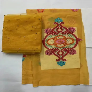 

5+2yards! most beautiful Silk lace Fabric Satin For Dress new arrival African silk fabric embroidered good qualityLXE032810