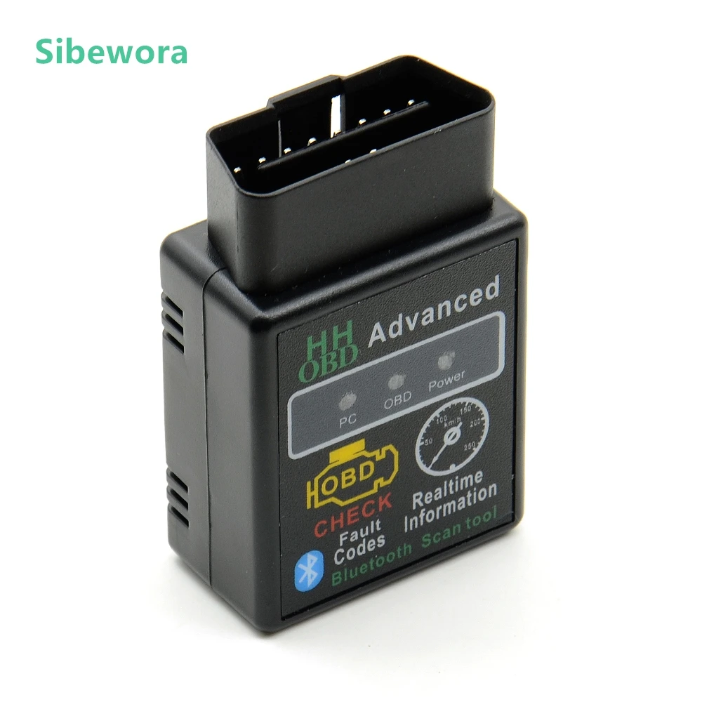 ELM327 OBD2 Bluetooth V2.1 интерфейс работает на Android Torque Elm 327 OBD2/OBD II автомобильный