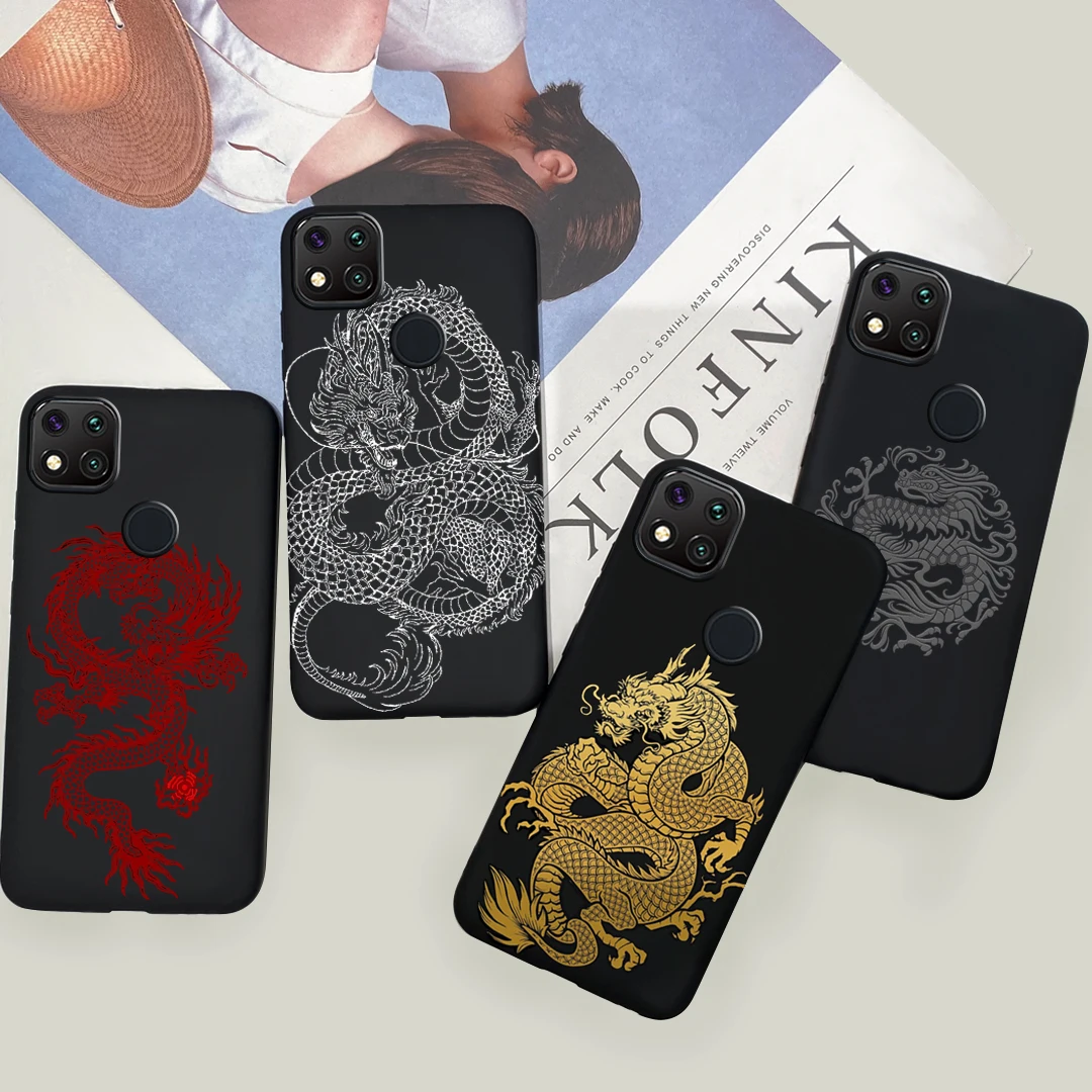 Cool Fashion Pattern Case Per Xiaomi Redmi 9C Custodia Per Telefono Redmi 9 9A 9C Custodia Morbida In Silicone Nero Per Redmi 9C 9 C Redmi9 Redmi9A