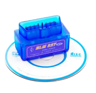 Blue BT V2.1 Classic OBD2 Elm327 V1.5 Bluetooth Auto Adapter Bluetooth elm 327 Car Diagnostic Tool For Android/IOS/Symbian OBDII Protocol - Цвет: Blue BT V2.1
