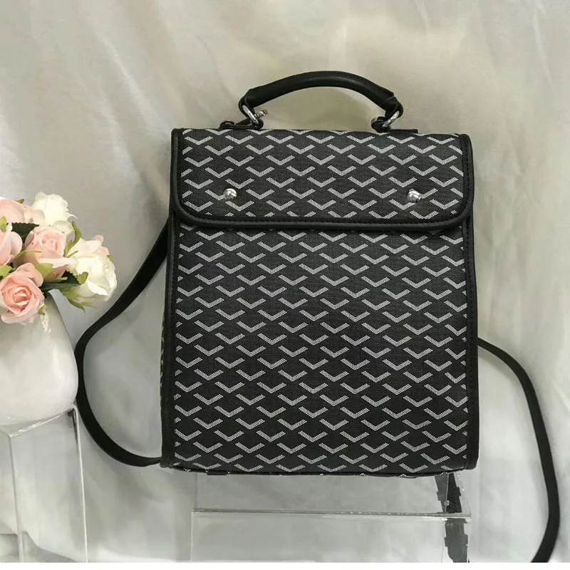 

Dog tooth bag 2020 autumn and winter new simple fashion portable school bag large capacity bag backpack school bag