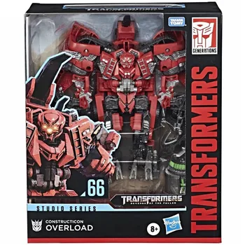 

Hasbro Transformers Toys Studio Series 66 Deluxe Class Movie overloaded Action Figure Model Toy SS66