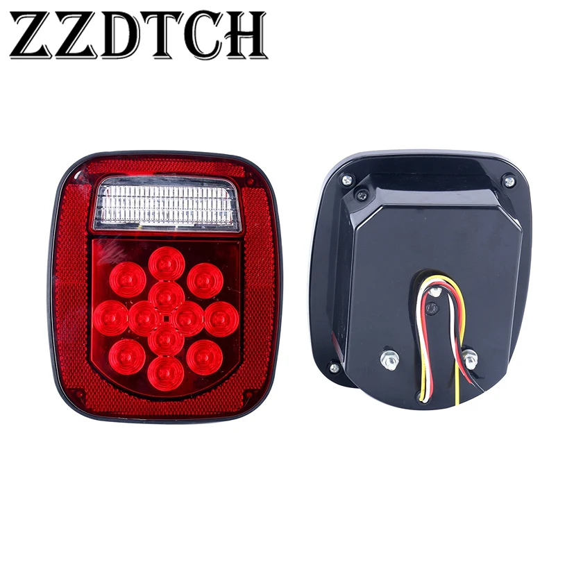 ZZDTCH 2 шт 12V 39 светодиодные задние фонари