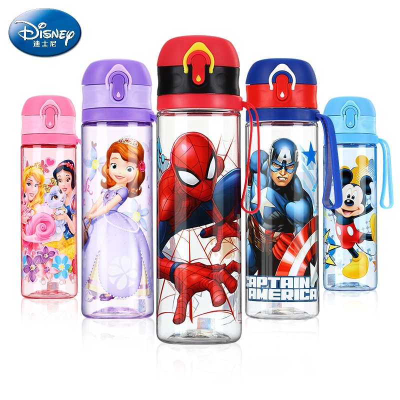 kids character water bottles