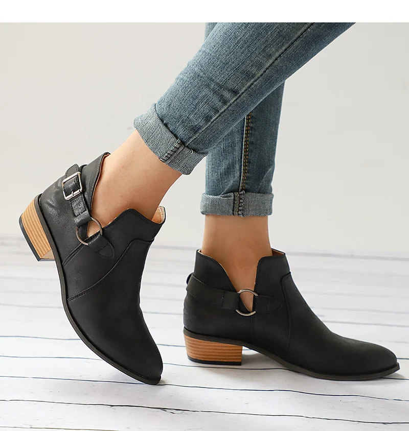 Женские ботинки; женская обувь из натуральной кожи; большие размеры; ботильоны; женские ковбойские ботинки; женская обувь; kazaki botas mujer