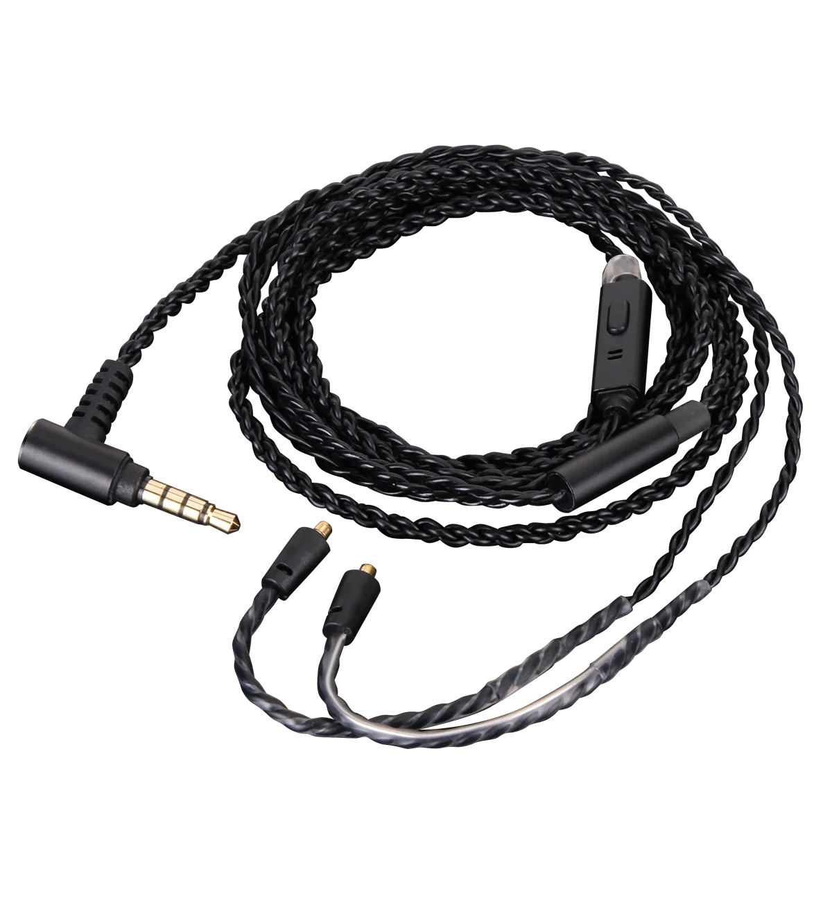 

4-core braid OCC Audio Cable With remote mic For MEE audio PINNACLE P1 P2 PX M7 Pro EARPHONES