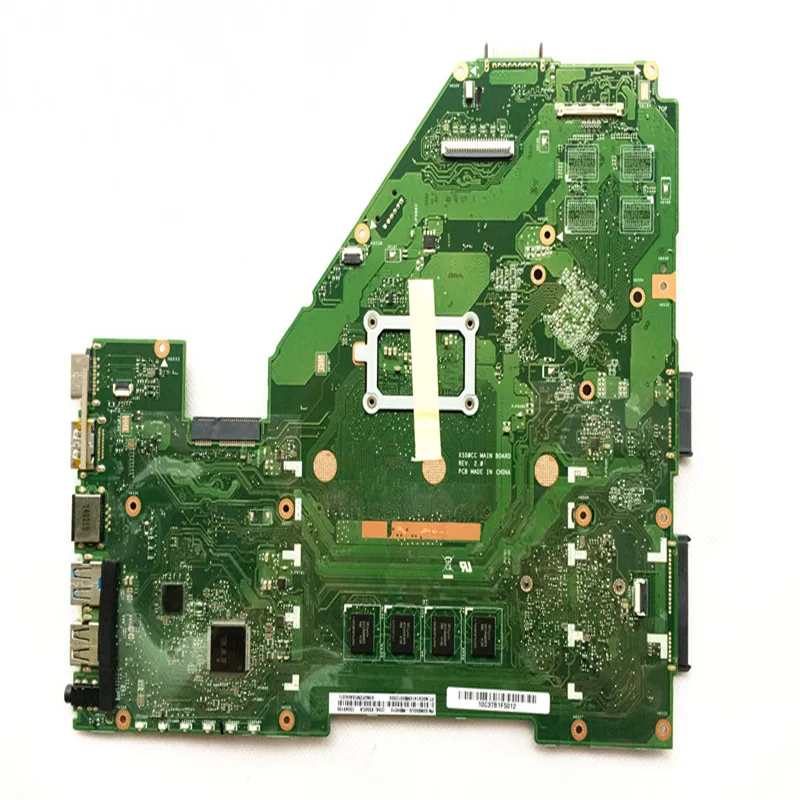

Original X550CA Motherboard REV2.0 60NB00U0-MBH010 w/ i3-3217u CPU & 4G RAM 90NB00U0-R00140 for ASUS X55CC mainboard