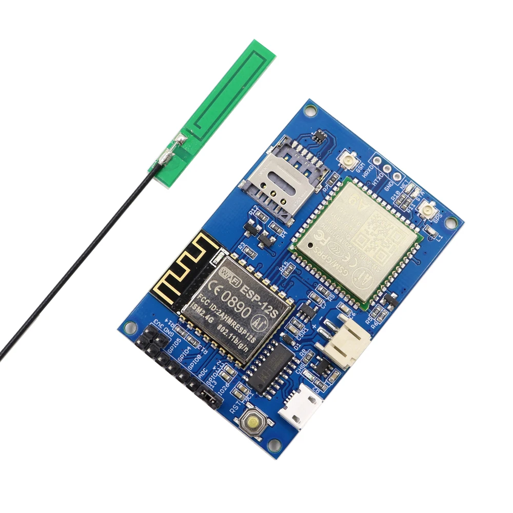 

Elecrow ESP8266 ESP-12S A9 GSM GPRS IOT Node Module IOT Development Board with All in One WiFi with GSM GPRS Antenna