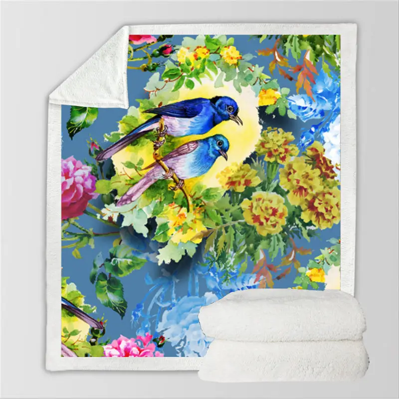 Одеяла с рисунком животных, хлопковое бархатное одеяло для дивана, одеяло 150 см X 200 см, одеяло на искусственном меху, не скатывается - Цвет: 5