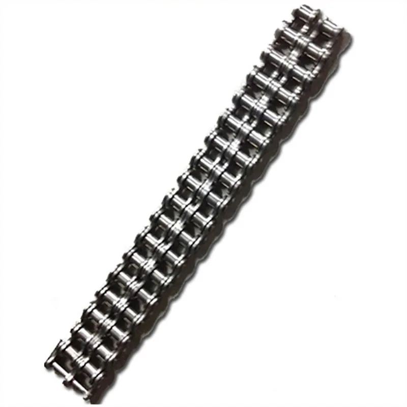 

Hot Selling 304 Stainless Steel Food Conveyor Chain Customizable Industrial Double Pitch Hollow Conveying Roller Chain