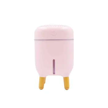 

240ML Desktop Air Humidifier Creative Shelf Ultrasonic Essential Aroma Oil Diffuser With Colorful Lamp Air Purifier Mist Maker