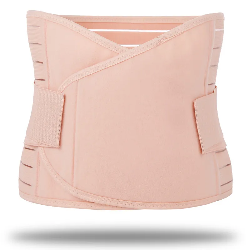

Hot Selling Postpartum Enhanced Belly Band Breathable Waistband Waist Supporter Corset with Income Belt