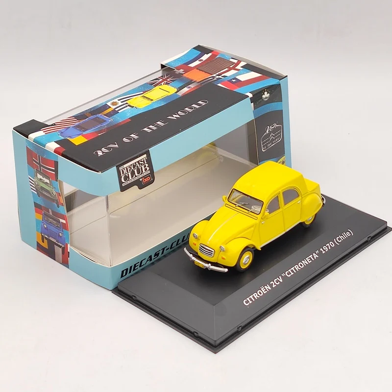1:43 IXO CITROEN 2CV Citroneta 1970 модели машин Чили литые игрушки коллекционные подарки |