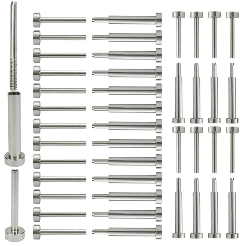 

Cable Railing Kit Invisible Turnbuckle 1/8 inch Swage Threaded Stud Hex Head Fitting Receiver Terminal for Wood and Metal Post w