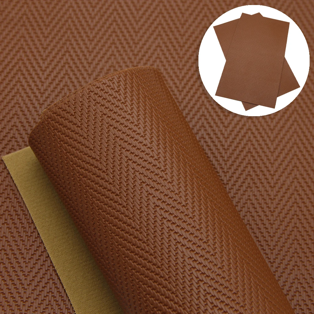 David accessories 20*34cm Bump Weave Fabric Synthetic Leather Patchwork Bag Shoes Handmade Phone Case DIY,1Yc8105 - Color: 1095219005