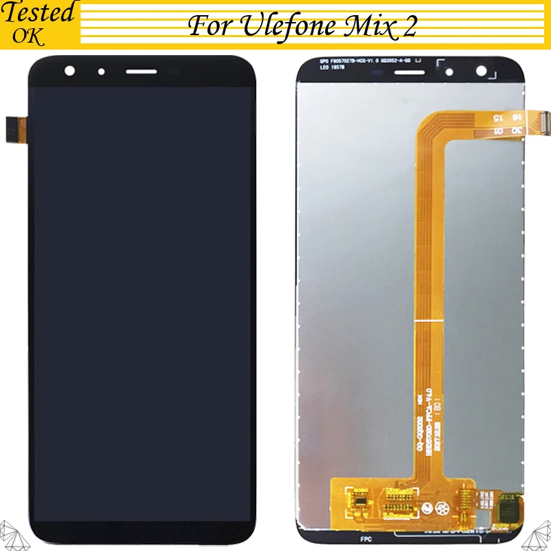 5,7 дюймов для Ulefone Mix 2 ЖК-дисплей+ сенсорный экран дигитайзер сборка Замена для Ulefone Mix2 lcd