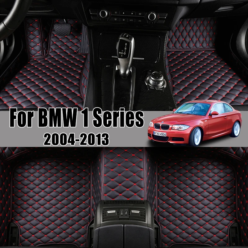 Автомобильные аксессуары коврики для стайлинга ног BMW 1 серии E82 Coupe 2005 2006 2007 2008 2009