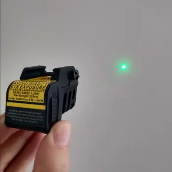 

Laserspeed Built-in Rechargeable Red / Green Laser Pointer Sight for Compact Self Defense Gun Pistol Shooting mira laser pistola