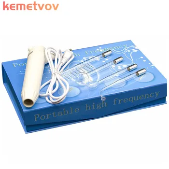 

High Frequency Facial Machine Electrode Glass Tube Electrotherapy Acne Anti-inflammatory Skin Tightening Wrinkle Spa