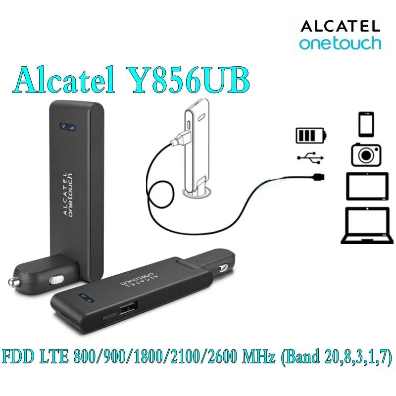 wifi router Mở Khóa Alcatel One Touch Y856 Y856V 4G Xe Router Wifi 4G Cpe Phát 4G Mifi Router Bỏ Túi wifi Pke8278 L800o Y855 W800 E8372 wifi range extender