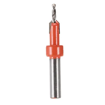 

Alloy Drill Bits 3mm*8mm Pilot Hole Saw Countersink Woodworking Chamfering Drilling Holes Accessories Wood Power Rotary Tool