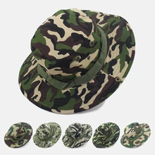 Multicam Tactical Airsoft Sniper Camouflage Bucket Boonie Hats Nepalese Cap SWAT Army Panama Military Accessories Summer Men