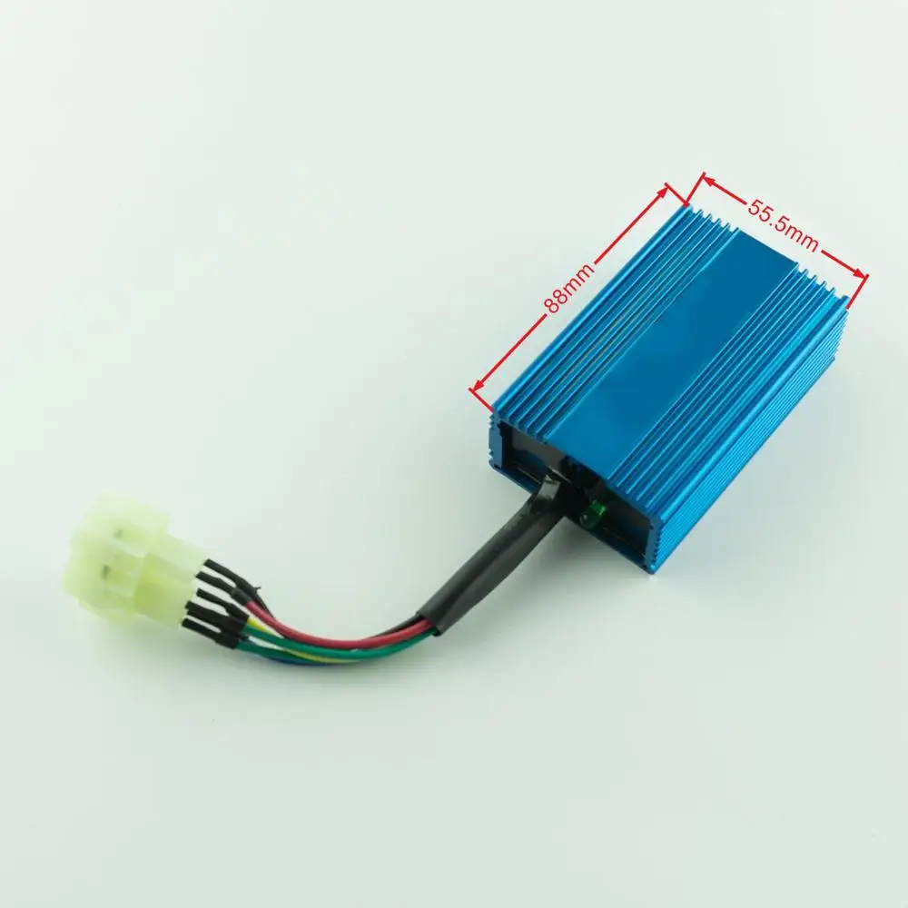 1 шт. 6-контактныйб гоночный CDI GY6 Круглый Pin Коробка зажигания для 50cc 90cc 110cc 125cc 150cc 2 тактный двигатель Мопед Скутер ATV Quad Багги