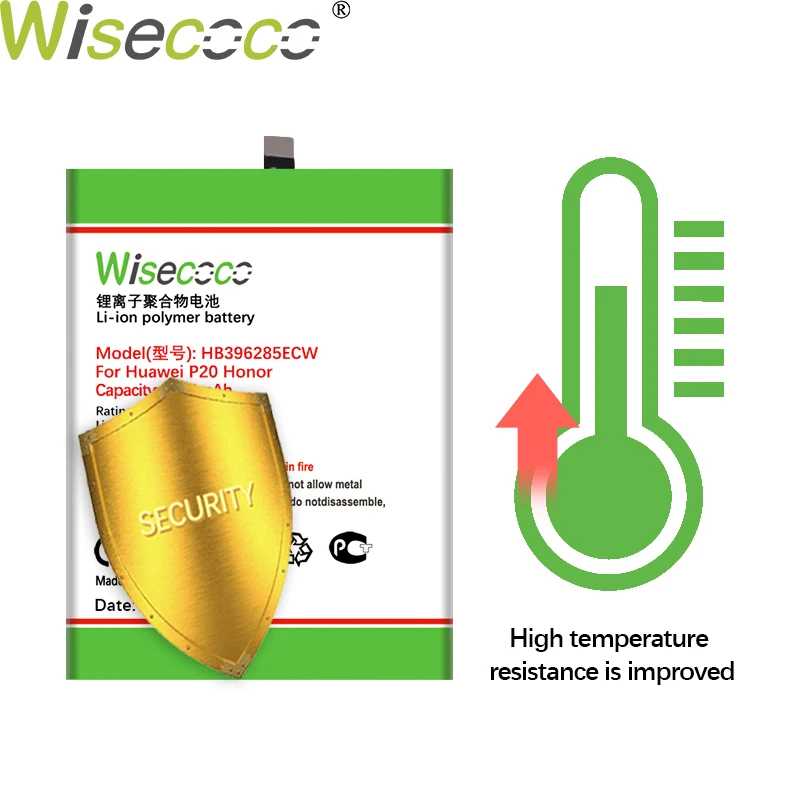 Аккумулятор Wisecoco 4900 мАч HB396285ECW для Huawei P20 Honor 10|Аккумуляторы мобильных телефонов| |