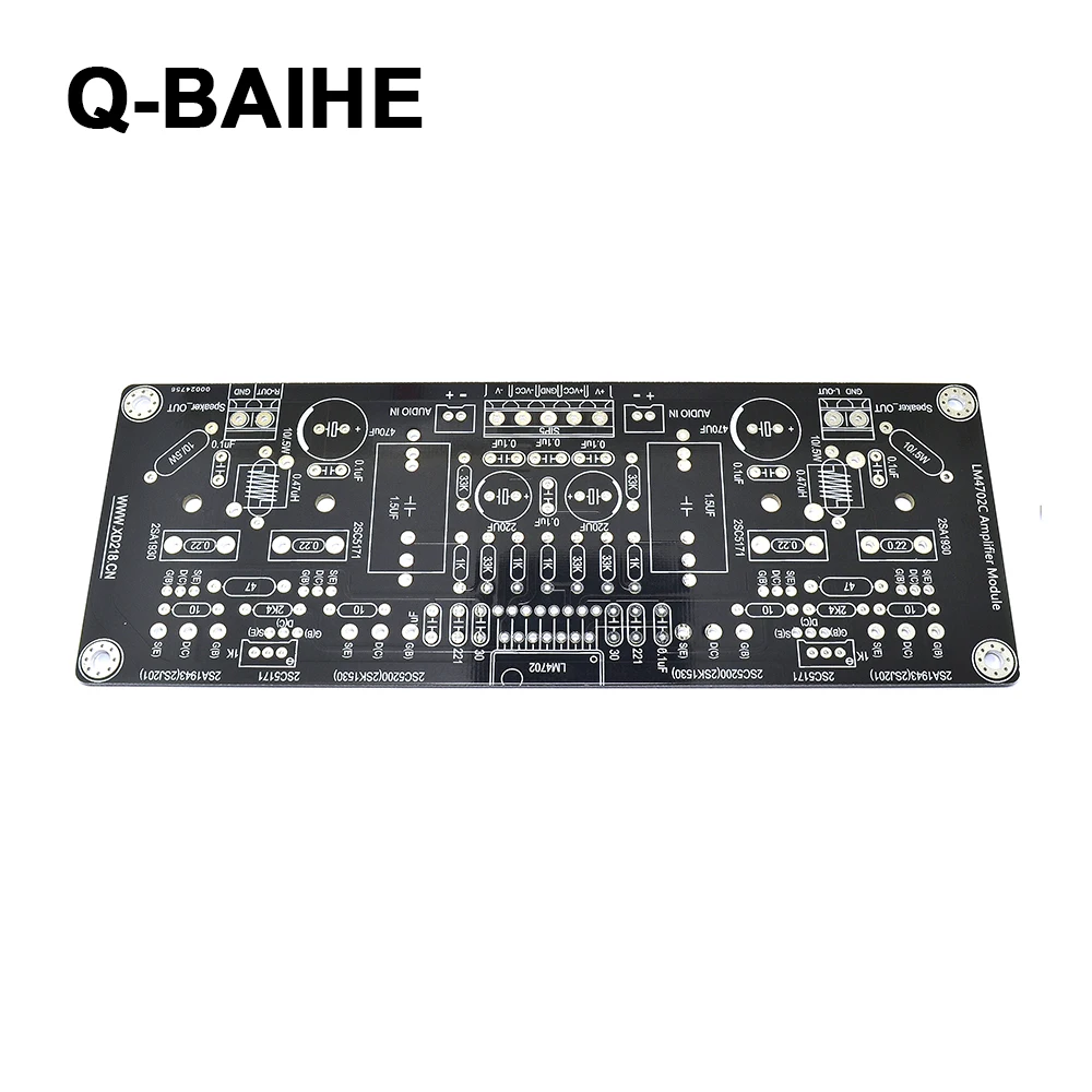 LM4702 + 2SK1530 2SJ201 Stero печатная плата усилителя мощности 100 100W|board board|board pcbboard amplifier |