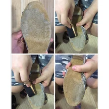 Новая деревянная щетка для чистки обуви, для латинских балетов, танцевальных туфель, замшевая подошва, BF88